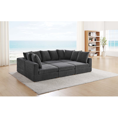 家具 masana Hokku Designs Masanao Upholstered Sectional | Wayfair
